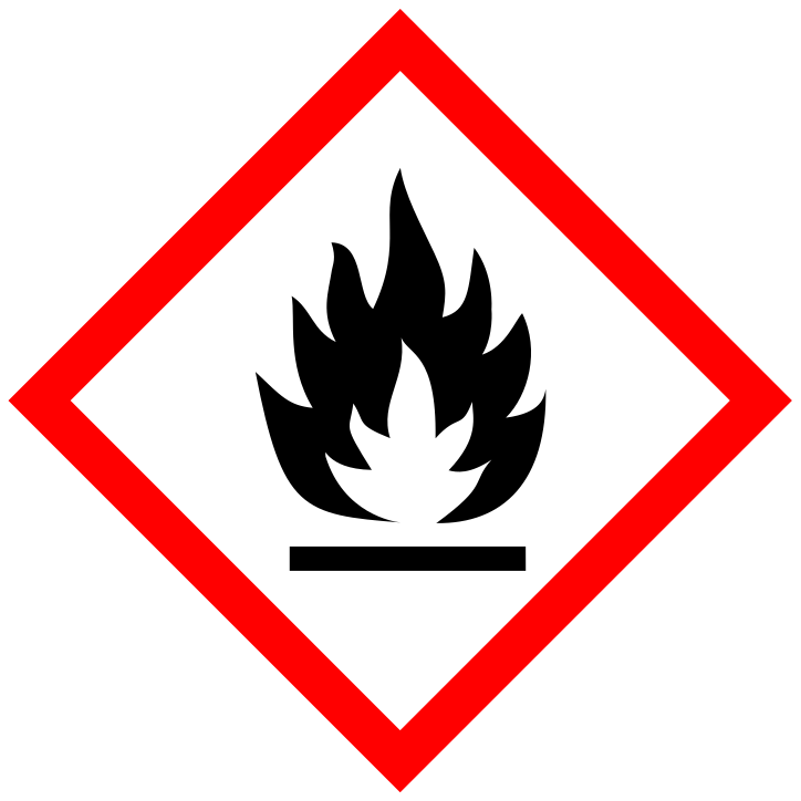 The 'flame' pictogram